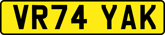 VR74YAK