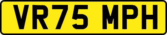 VR75MPH
