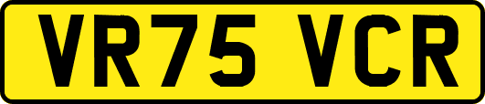 VR75VCR