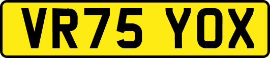 VR75YOX