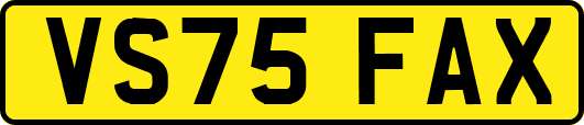 VS75FAX
