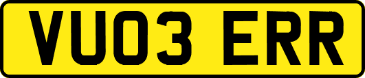 VU03ERR