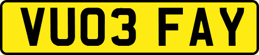 VU03FAY