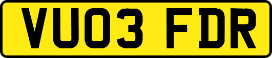 VU03FDR