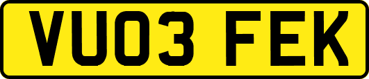 VU03FEK
