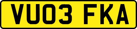 VU03FKA