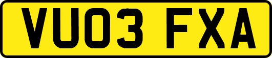 VU03FXA