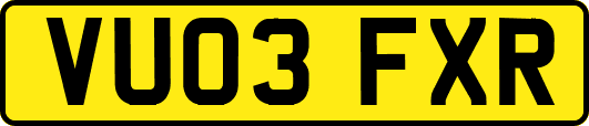 VU03FXR