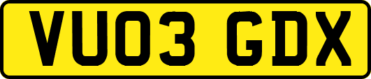 VU03GDX