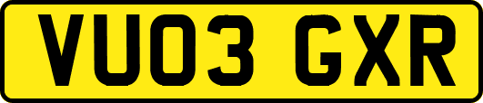 VU03GXR