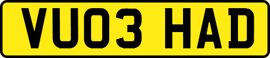 VU03HAD