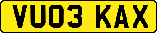 VU03KAX