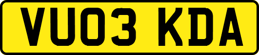 VU03KDA