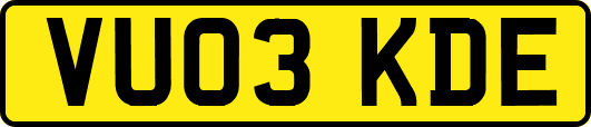 VU03KDE