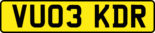 VU03KDR