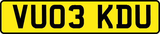 VU03KDU