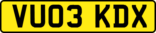 VU03KDX
