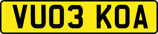 VU03KOA