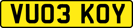 VU03KOY