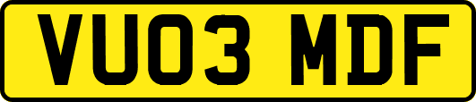 VU03MDF