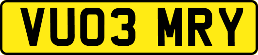 VU03MRY