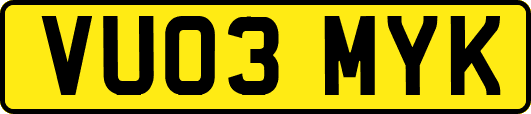 VU03MYK