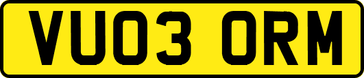 VU03ORM