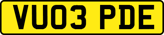 VU03PDE