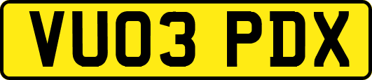 VU03PDX