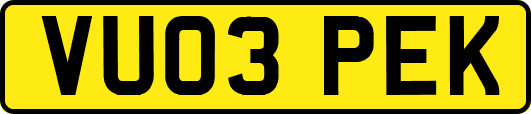 VU03PEK
