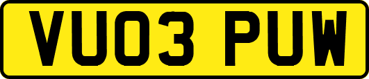 VU03PUW
