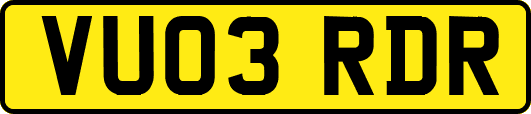 VU03RDR