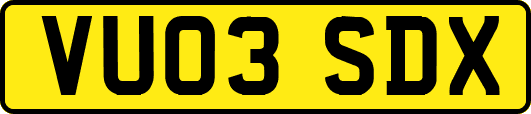 VU03SDX
