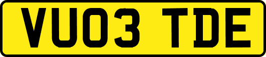 VU03TDE