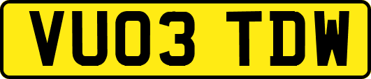 VU03TDW