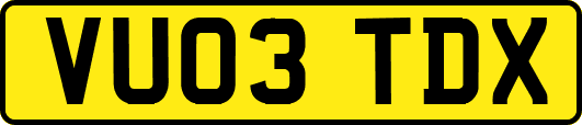 VU03TDX