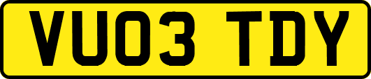 VU03TDY