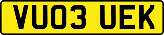 VU03UEK