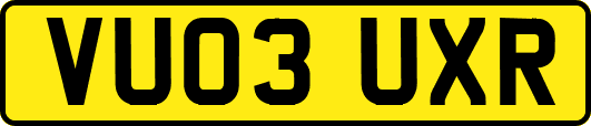 VU03UXR
