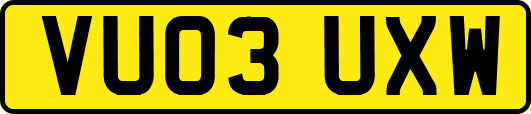 VU03UXW