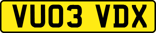 VU03VDX
