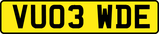 VU03WDE