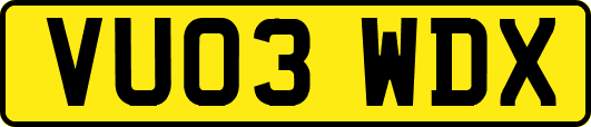 VU03WDX