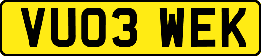 VU03WEK