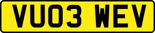VU03WEV