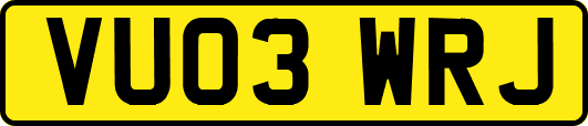 VU03WRJ