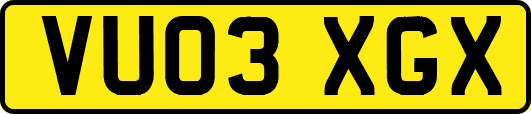 VU03XGX