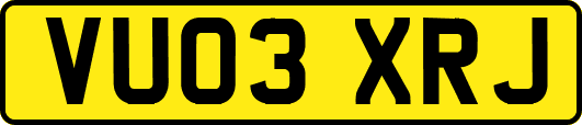 VU03XRJ