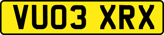 VU03XRX