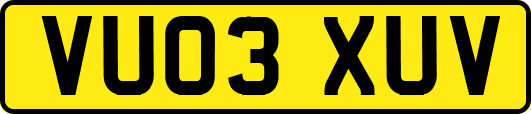 VU03XUV